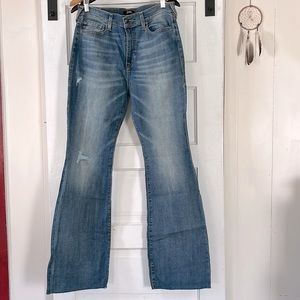 True Religion Women’s Reagan High Rise Flare